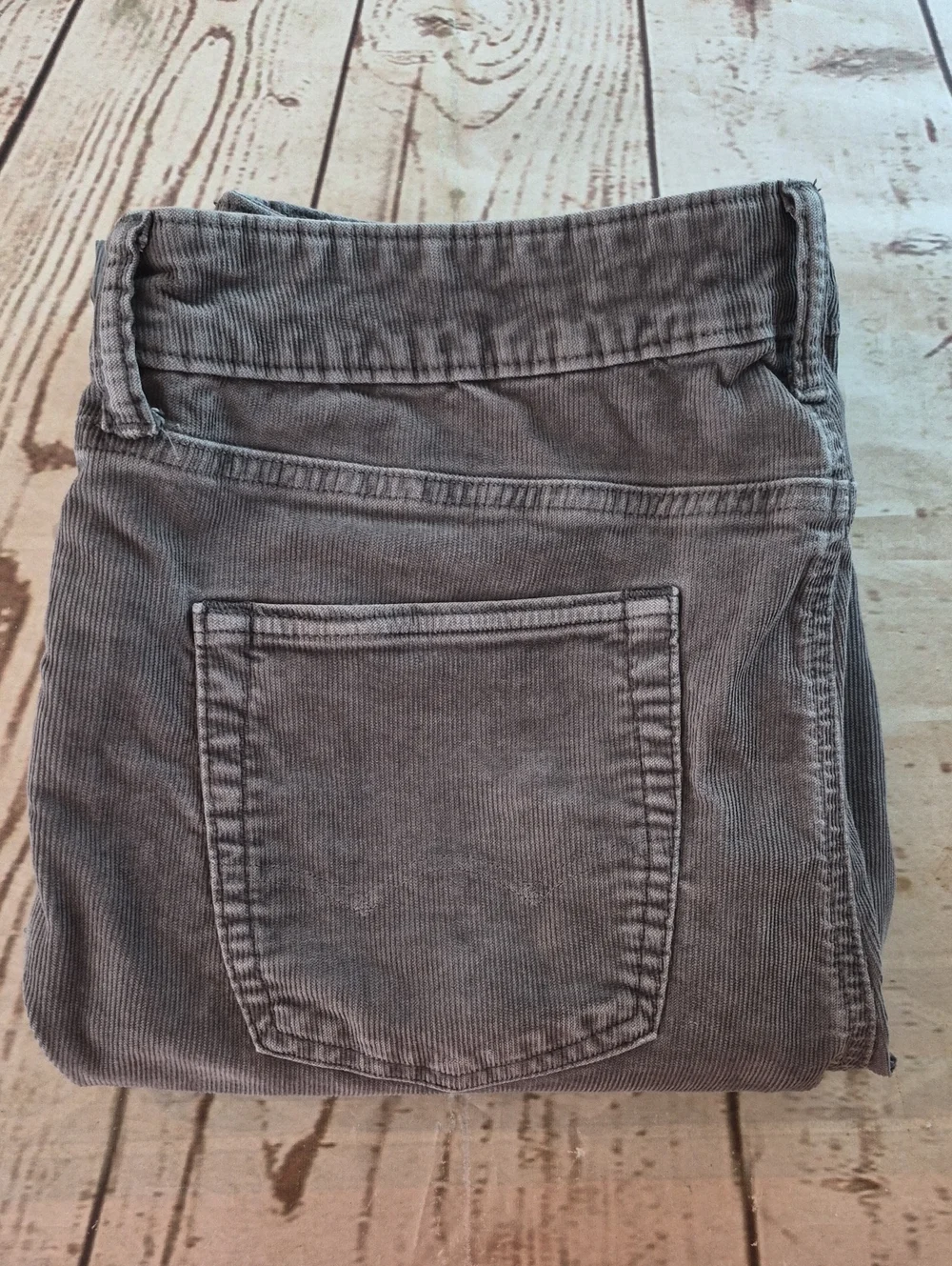 American Eagle Flex Corduroy Pants Gray Size 36x34